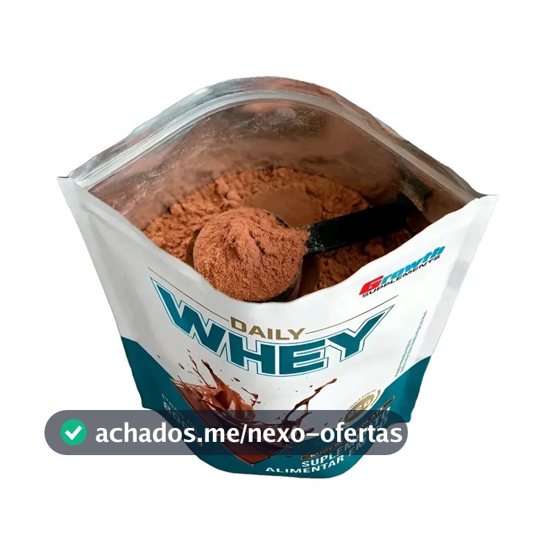 Daily Whey Protein 800g Growth Supplements Chocolate