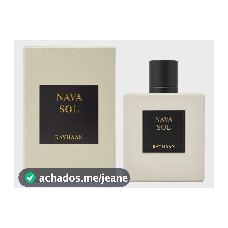 Perfume Rayhaan Nava Sol 100ml EDP Unisex