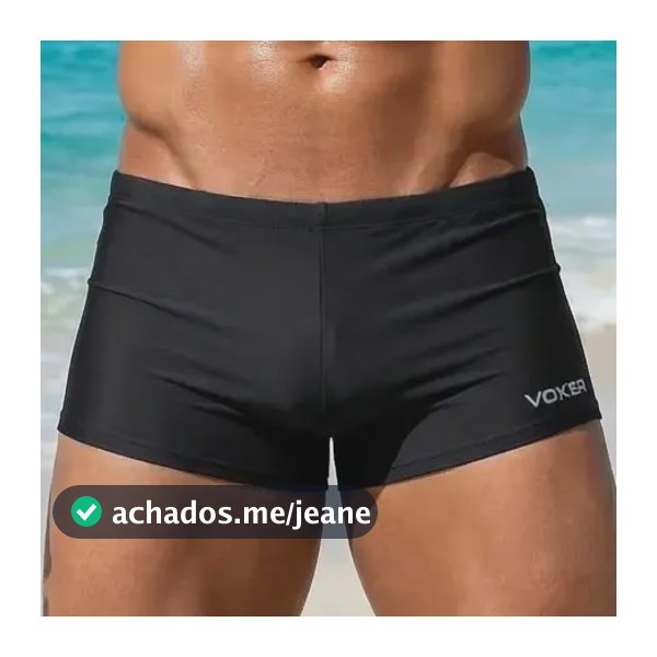 Sunga Boxer Masculina Poliamida Moda Praia Verão Voker