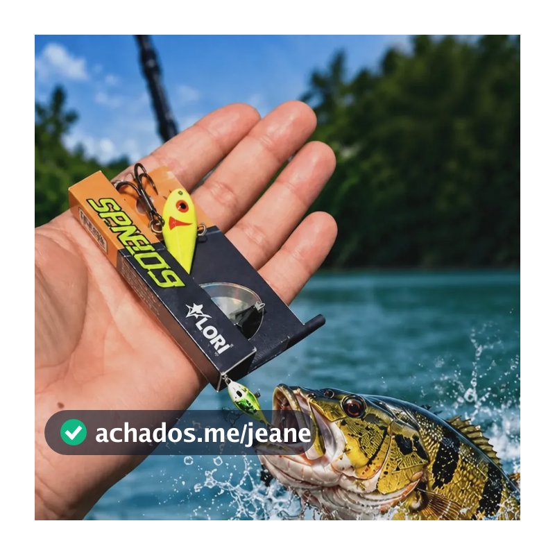 Isca Girino Artificial Com Hélice Para Pesca Tucunaré Traíra Soft