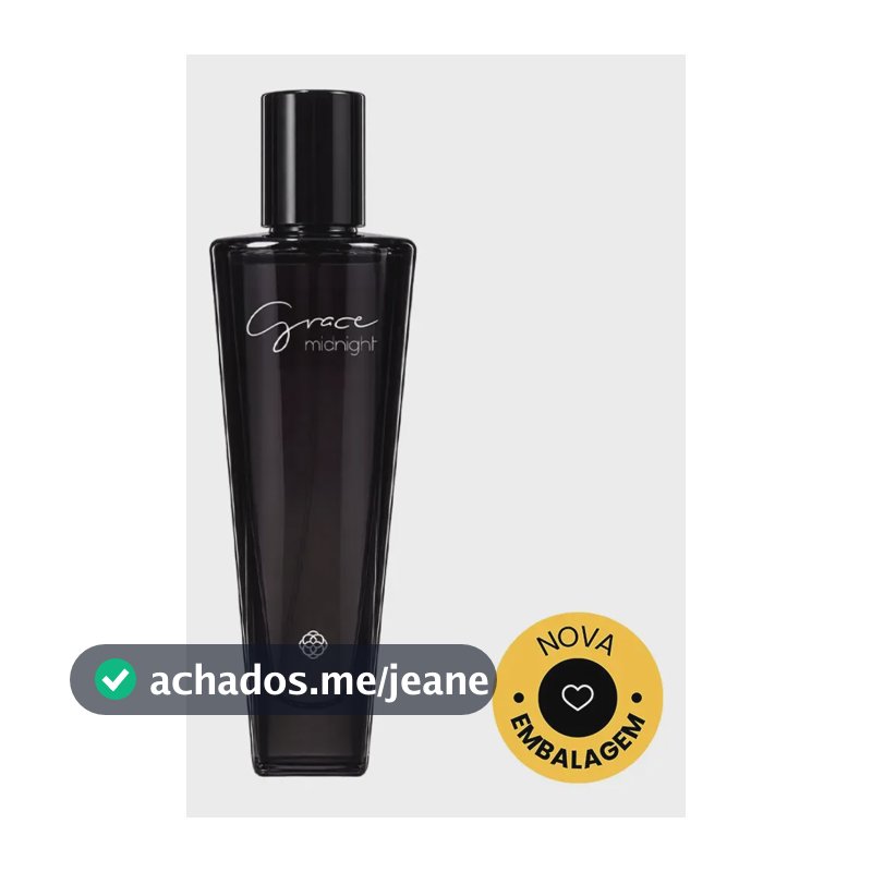 Perfume Feminino Grace Midnight Hinode Frasco Antigo 100ml