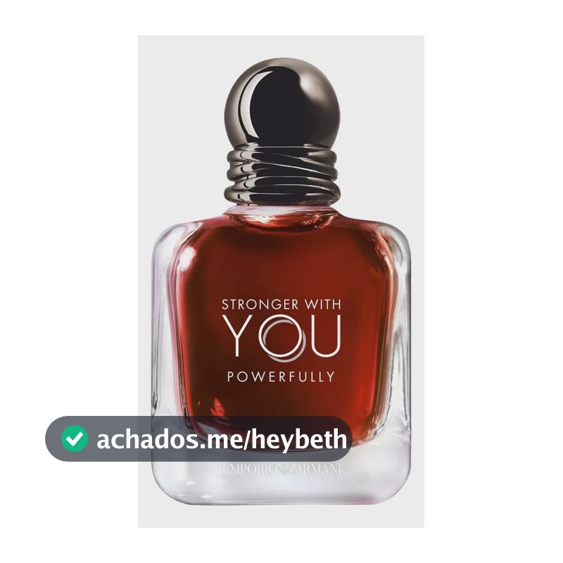 Perfume Giorgio Armani Stronger With You Powerfully Masculino Eau De Parfum 50 Ml