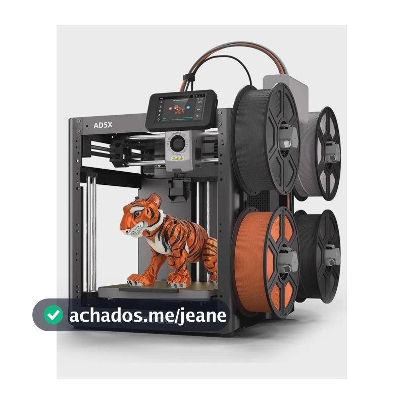 Impressora 3d Flashforge Ad5x Com Tecnologias De Impressão Fdm E Fff