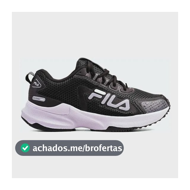 Tênis Fila Academia Treino Caminhada Macio Moda Novo