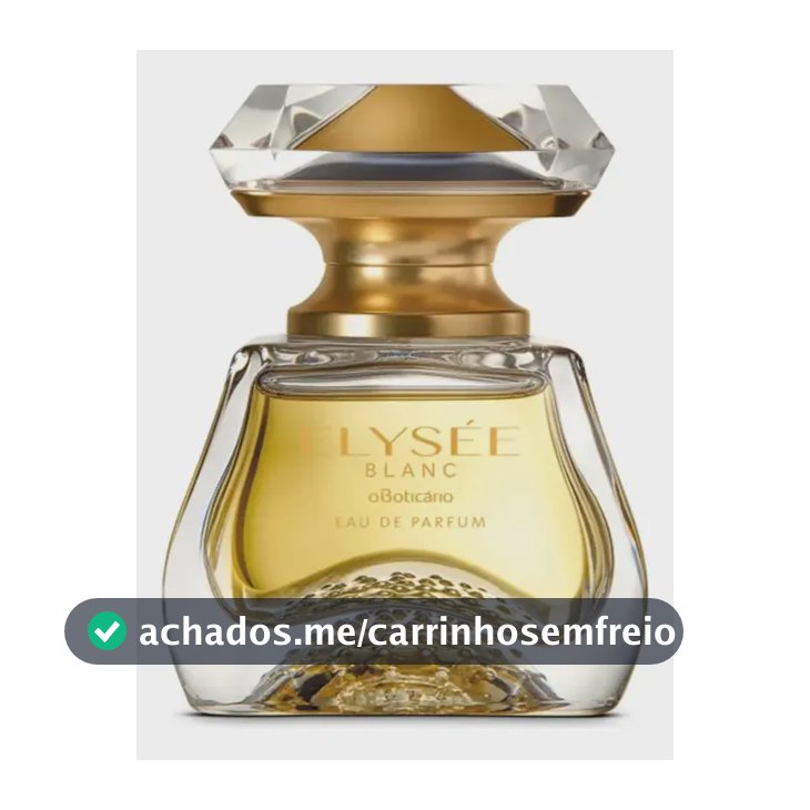 O Boticario Perfume Elysee Blanc Eau De Parfum Feminino 50ml