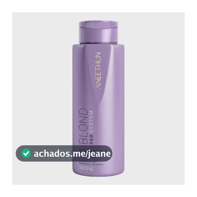 Aneethun Blond System Shampoo Matizante 300ml Full