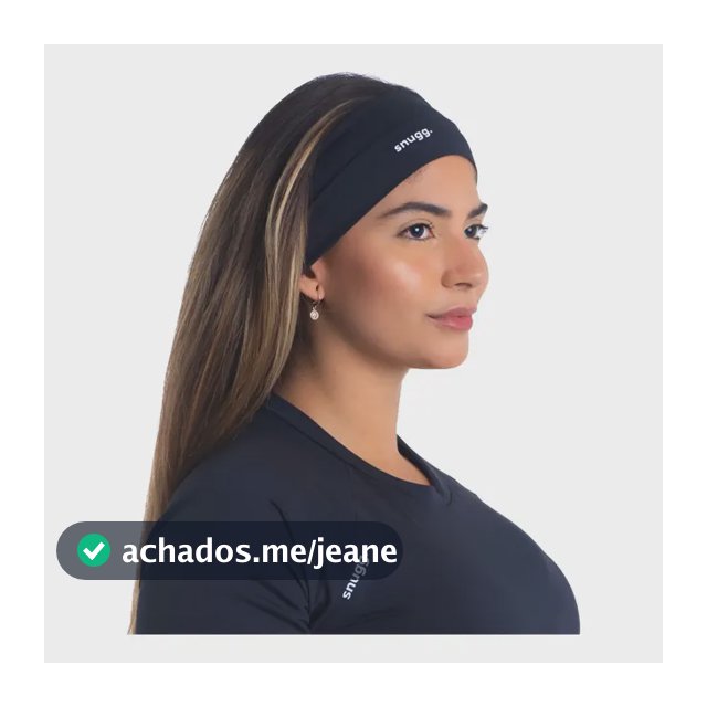Faixa De Cabelo Elástica Headband Esportiva Proteção Uv50+ Tamanho Único