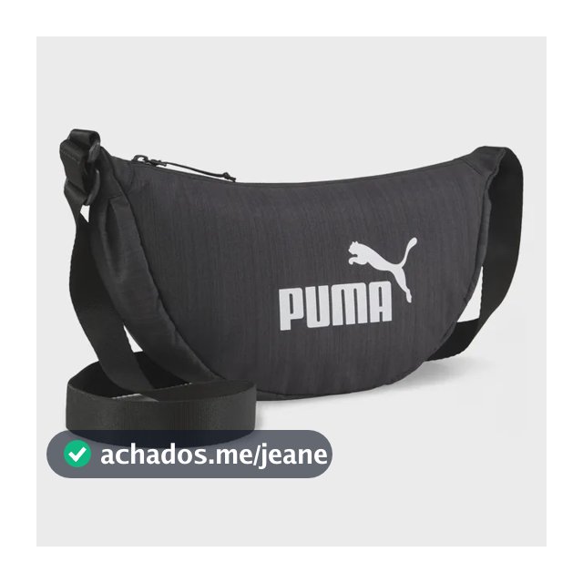 Bolsa Base Half Moon Feminina Puma Preto
