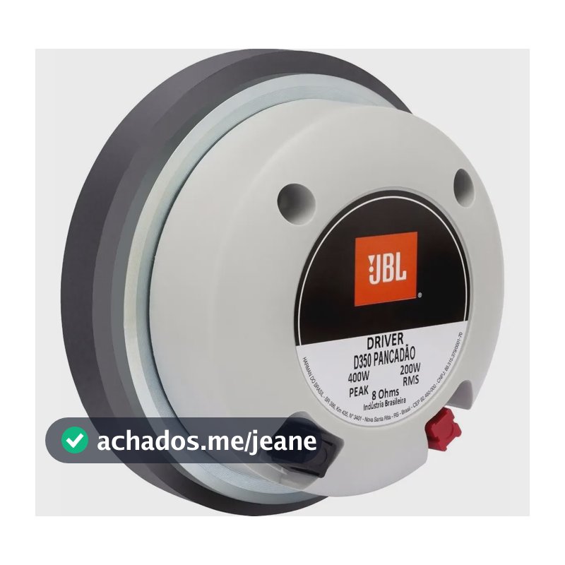 Driver Jbl 350 Pancadão 200 Watts Rms Jarrão 2 Polegadas