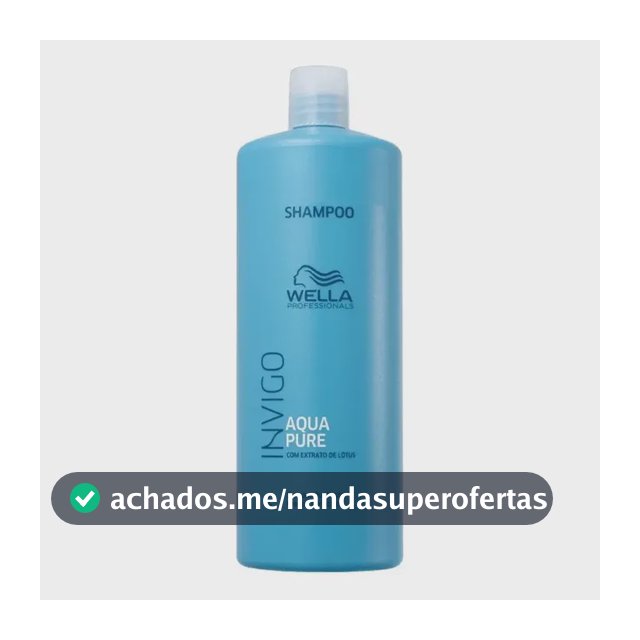 Wella Pro Invigo Aqua Pure - Shampoo 1000ml