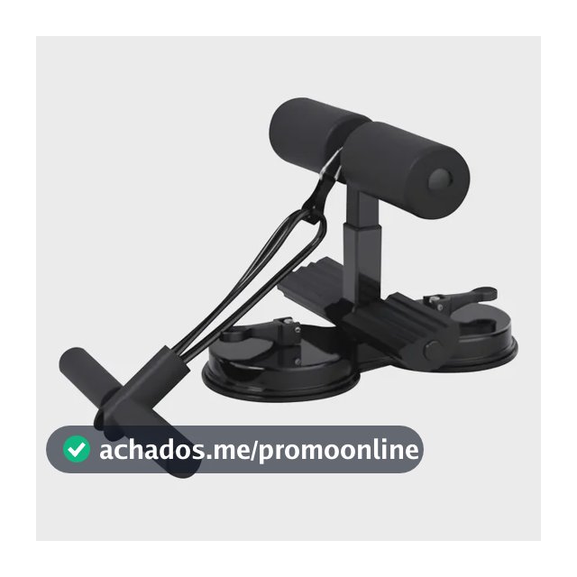Aparelho Abdominal Suporte Pé Exercicios Academia Abdominal Preto