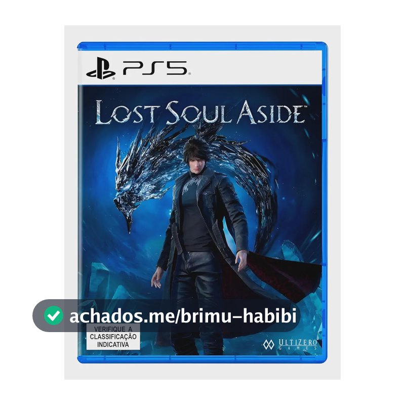 Jogo Lost Soul Aside Playstation 5 Mídia Física