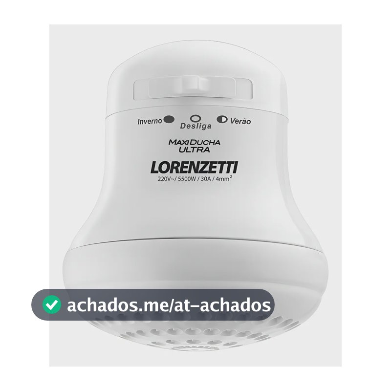 Lorenzetti Maxi Ducha Ultra Branco 5500w