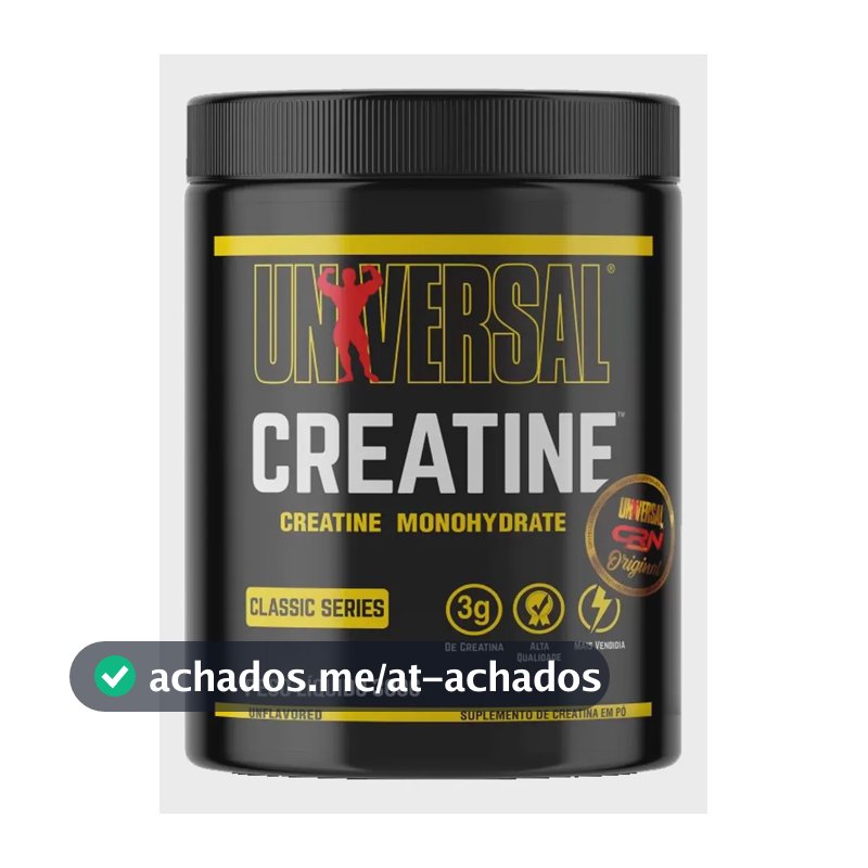 Creatina Pura Monohidratada 300g Classic Series - Universal Sabor Neutro