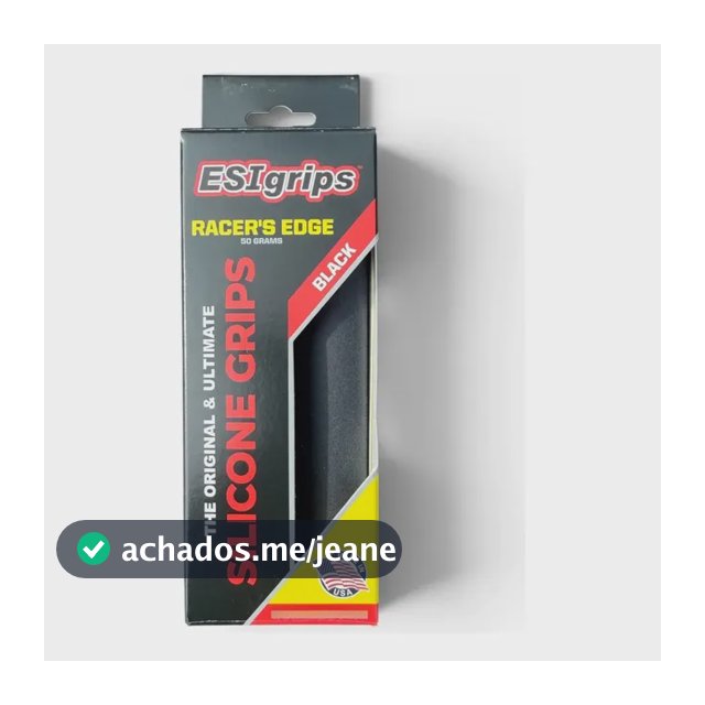 Esi Grips Racer's Edge Grips Cor Preta Preto