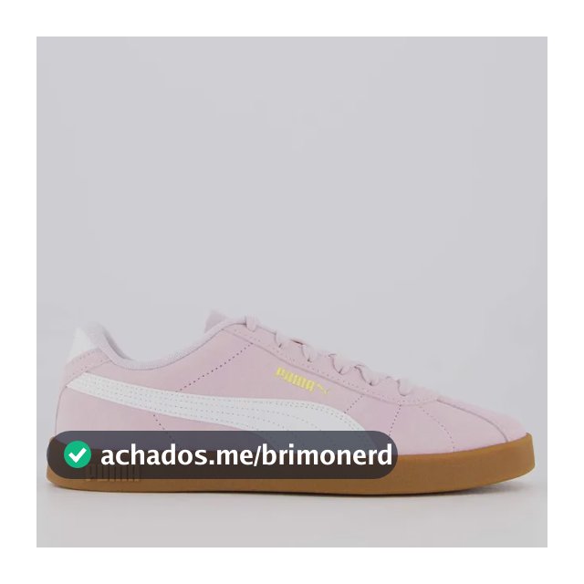 Tênis Puma Club Ii Feminino Lilás