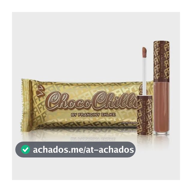 Brilho Labial Franciny Ehlke Choco Chilli Gloss Chocolate
