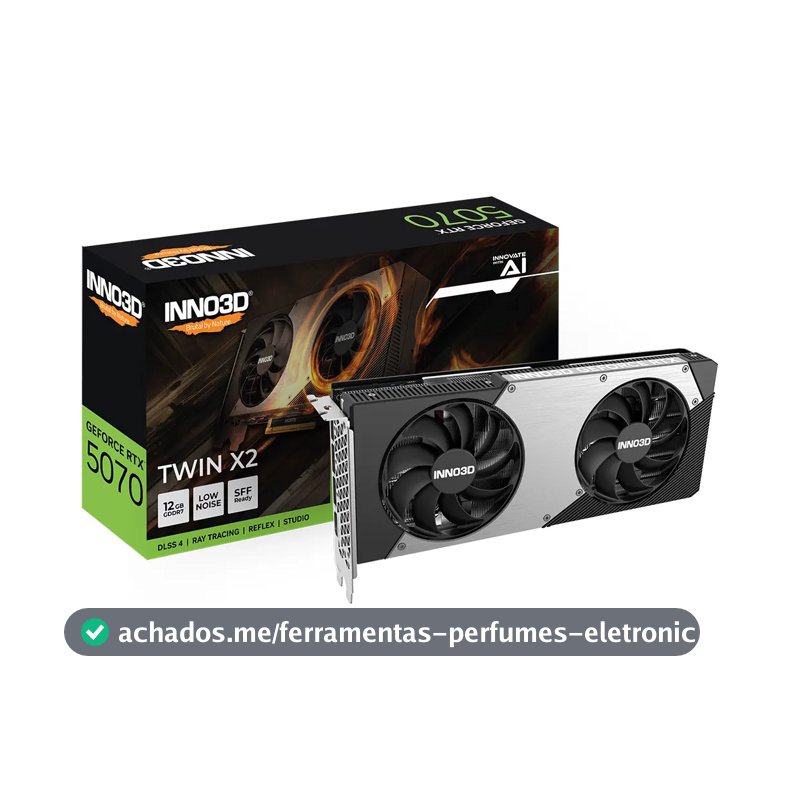 Placa de Vídeo Inno3D Nvidia GeForce RTX 5070 12GB GDDR6