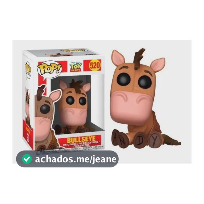 Funko Pop Disney Bala No Alvo (bullseye) Toy Story #520