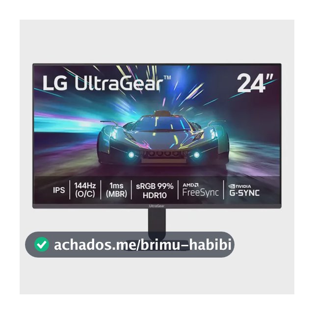Monitor LG UltraGear™ 24G411A-B 24",FHD, 144Hz, 1ms (MBR), NVIDIA G-SYNC, AMD FreeSync, HDR10