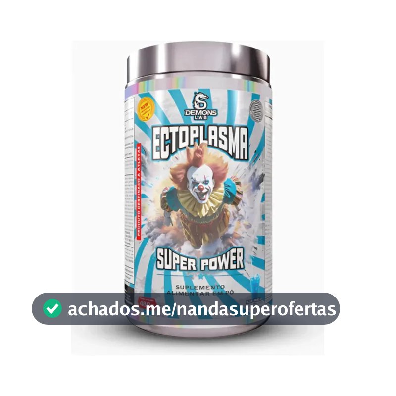 Suplemento em pó Demons Lab Pré treino sabor Blue Vanilla