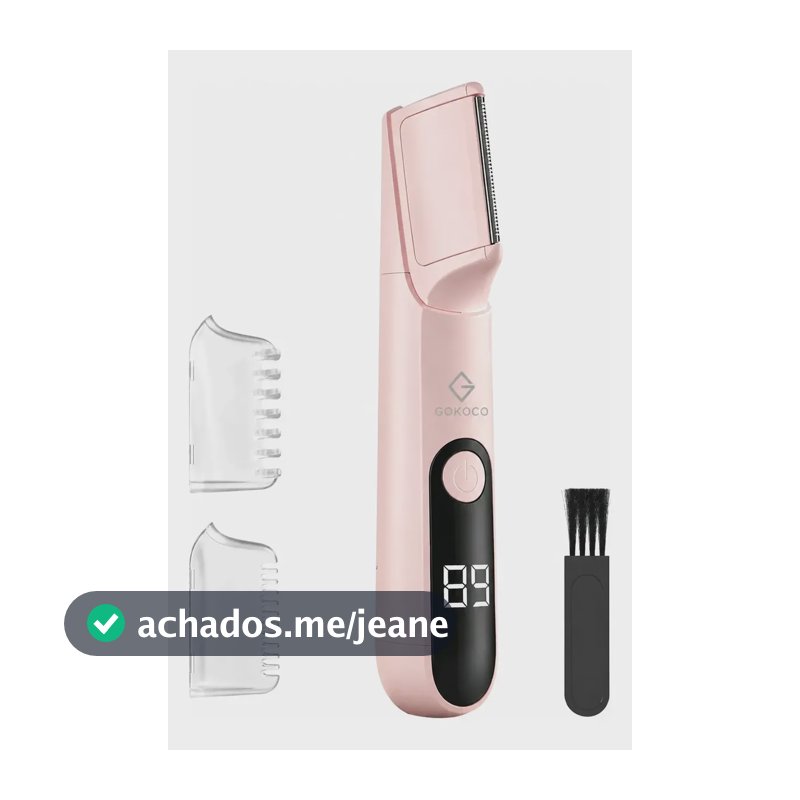 Aparador Elétricos  Gokoco Portátil Pn040 Uso No Corpo Todo Rosa 127-220v
