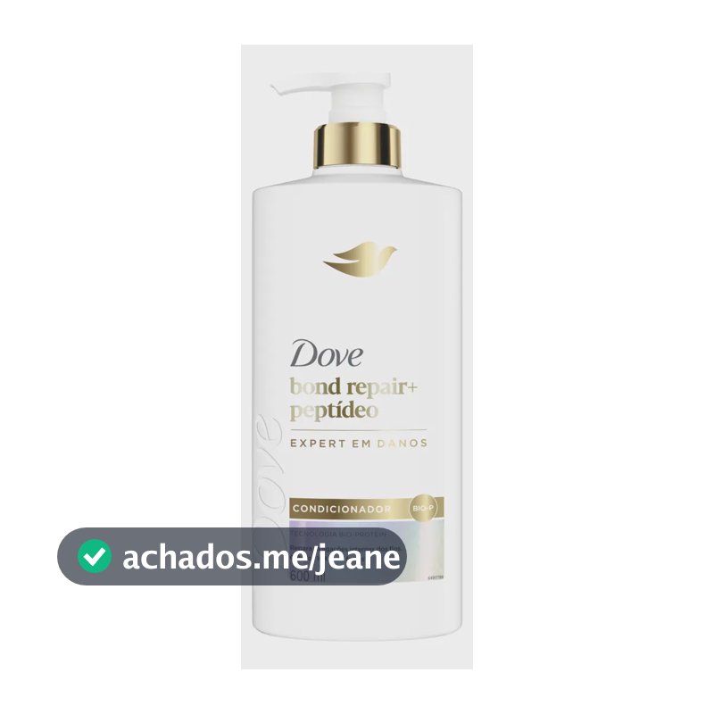 Dove Condicionador Bond Repair + Peptídeo 600ml