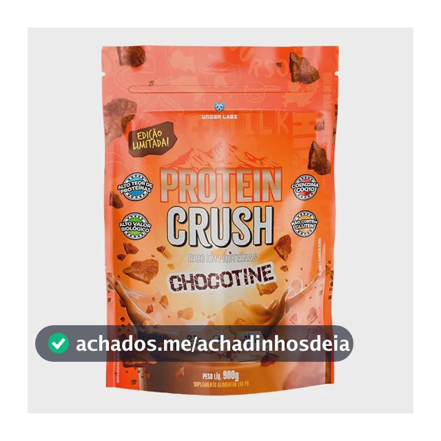 Protein Crush 900g Under Labz 100% Whey Protein Coenzima Q10