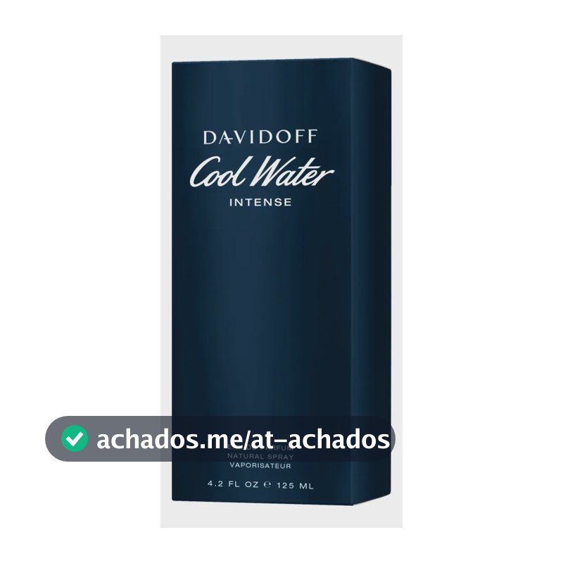 Perfume Cool Water Intense Edp Masculino 125 Ml Davidoff