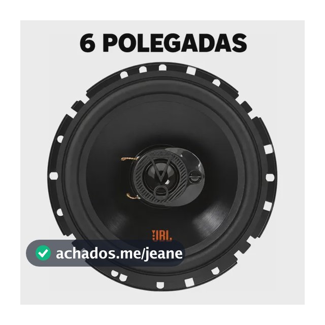 Alto Falante Jbl Triaxial 6trfx55 Flex4 110w Totais Cor Preto