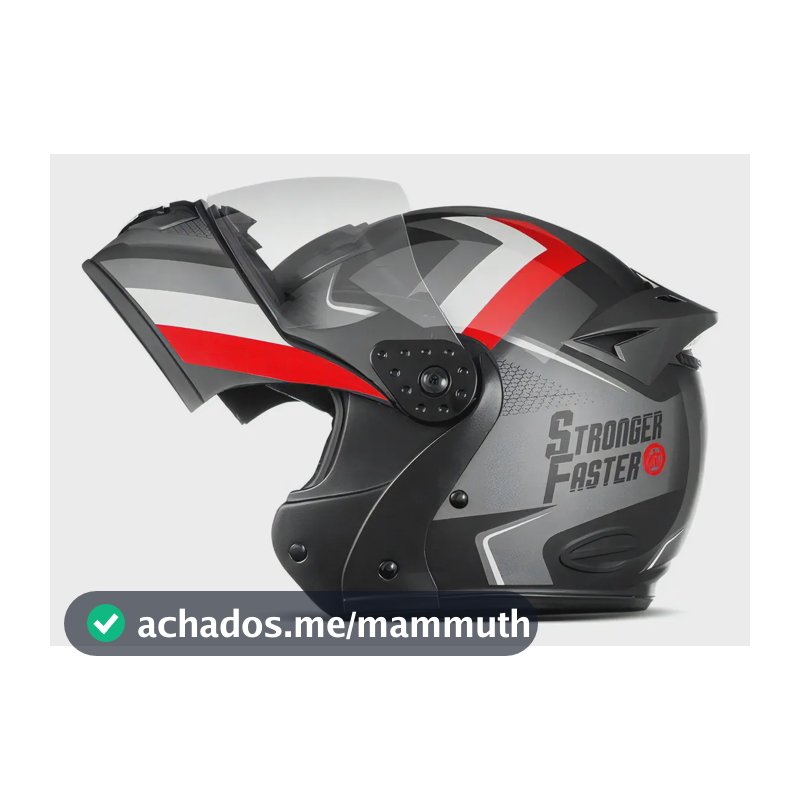 Capacete Robocop Stronger Faster Gladiator Etceter Fosco Cor Cinza/Vermelho Tamanho do capacete 60