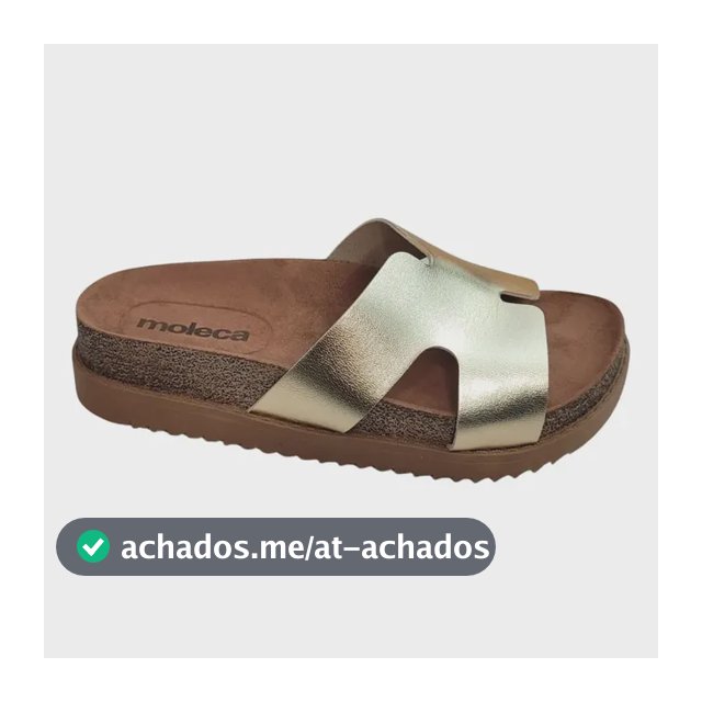 Sandália Papete Anatômica Confortável Moda Feminina Original