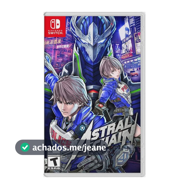 Astral Chain Switch Midia Fisica