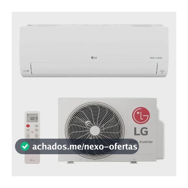 Ar Condicionado Split LG Dual Inverter AI Voice 9000 BTU Frio