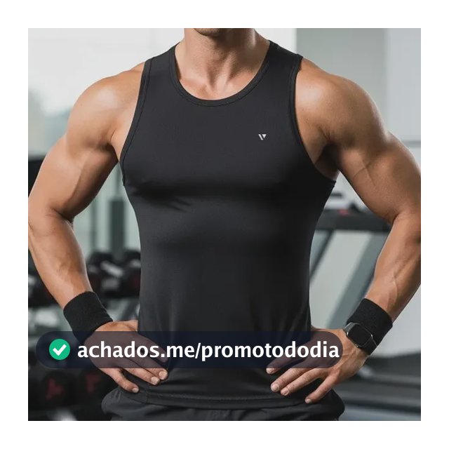 Regata Dry Fit Lisa Camiseta Masculina Academia Treino Voker