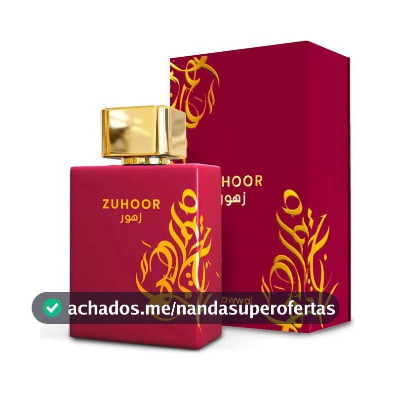 Perfume Mawwal Arabia Zuhoor 100ml Chipre Amadeirado