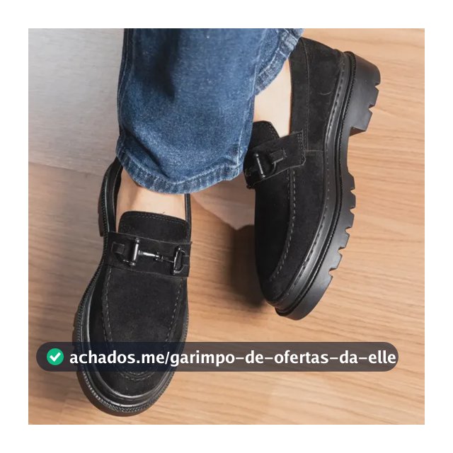Sapato Social Masculino Mocassim Adulto Moderno Camurça Leve