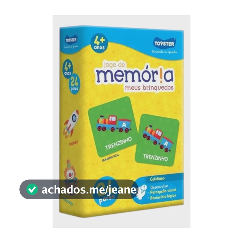 Meus Brinquedos (jogo De Memória)
