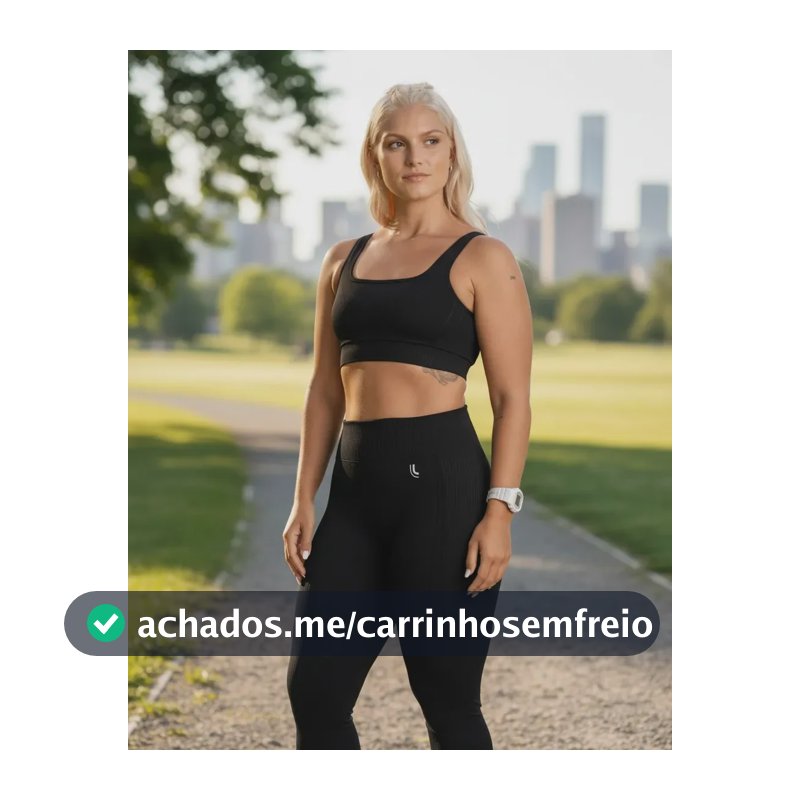 Calça Legging Lupo Max Feminino Academia Cintura Alta Treino Preto P