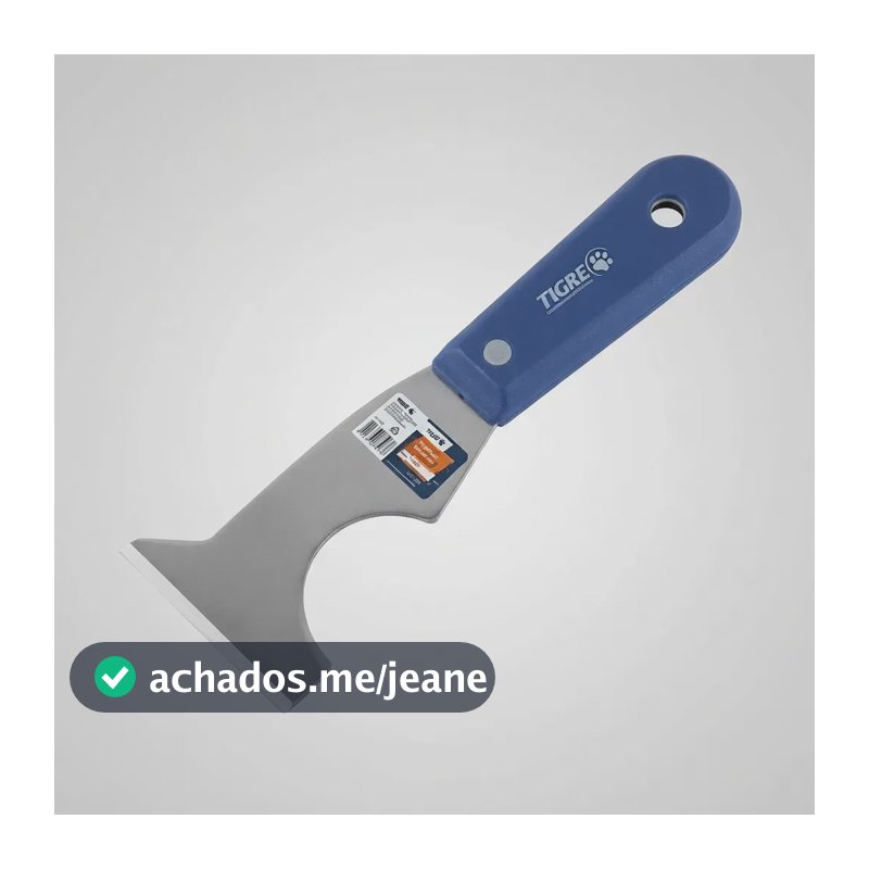 Espatula Multiuso 4 Funções Aço Polido Profissional Tigre