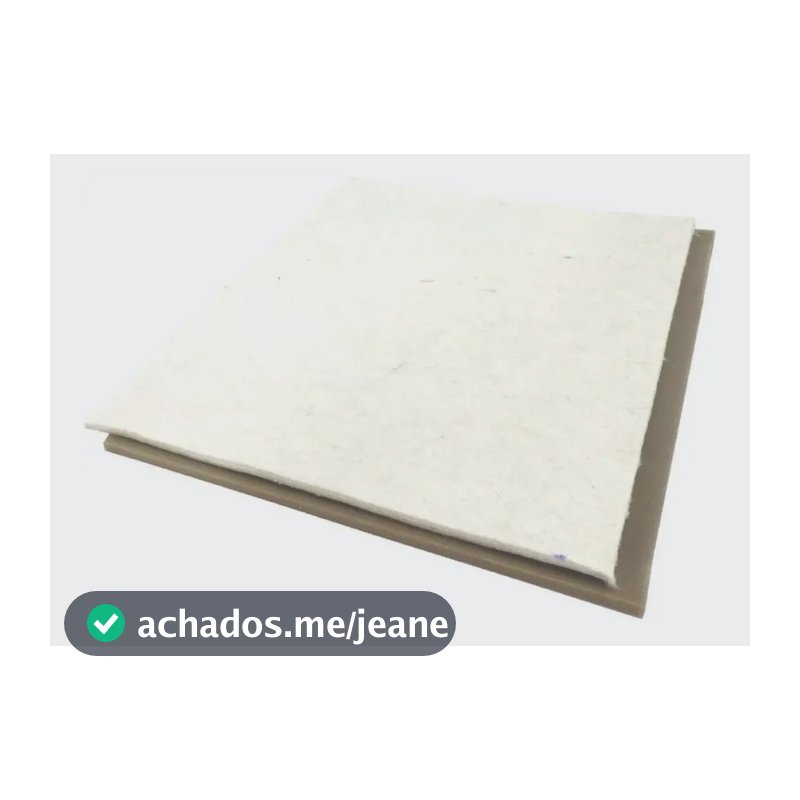 Manta De Feltro + Espuma Para Prensa Térmica 40 X 50 Branco