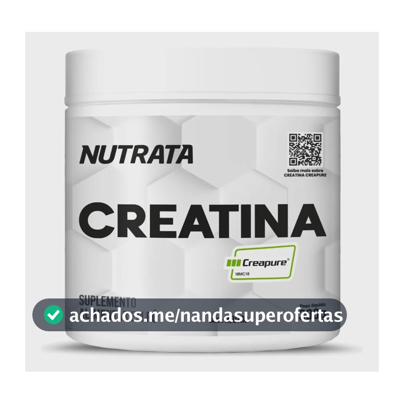 Creatina Creapure 300g Nutrata