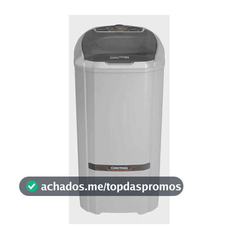 Tanquinho De Lavar Roupas Colormaq 15kg Lcs15 110v Prata