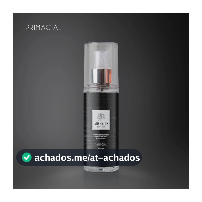 BODY SPLASH MASCULINO ADVENTUS 200ML - PRIMACIAL PERFUME AMADEIRADO