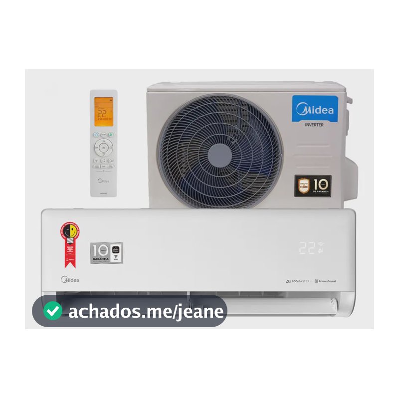 Ar Condicionado 12.000 Btus Inverter Ai Ecomaster Frio Branco 220v