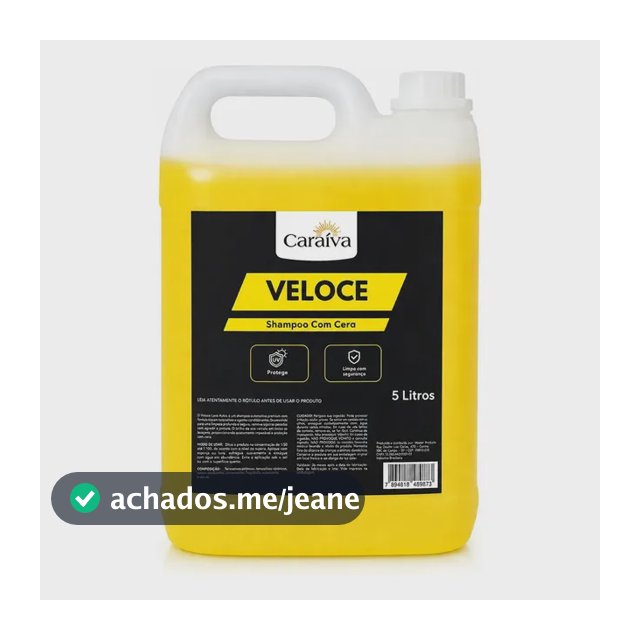 Shampoo Lava Auto Com Cera Automotivo Neutro Concentrado 5l