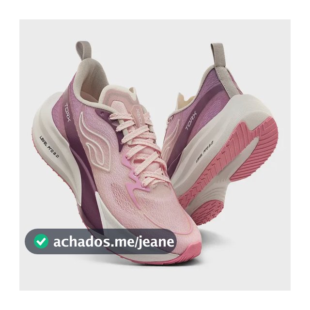 Tênis Feminino Torx Aero Corrida Academia Performance Rosa