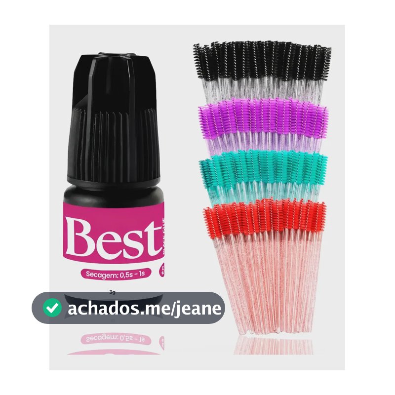 Cola Adesivo Best Beautify Pro Extensão De Cilios Com Anvisa Preto