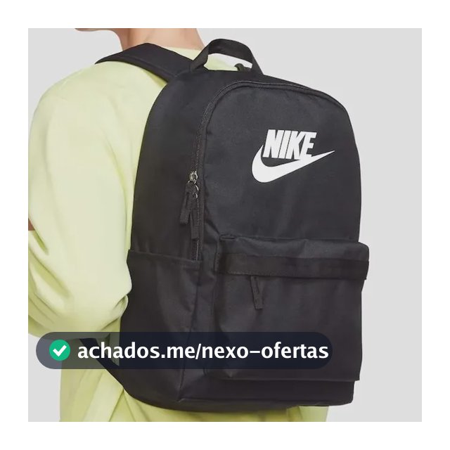 Mochila Nike Heritage Unissex Preto