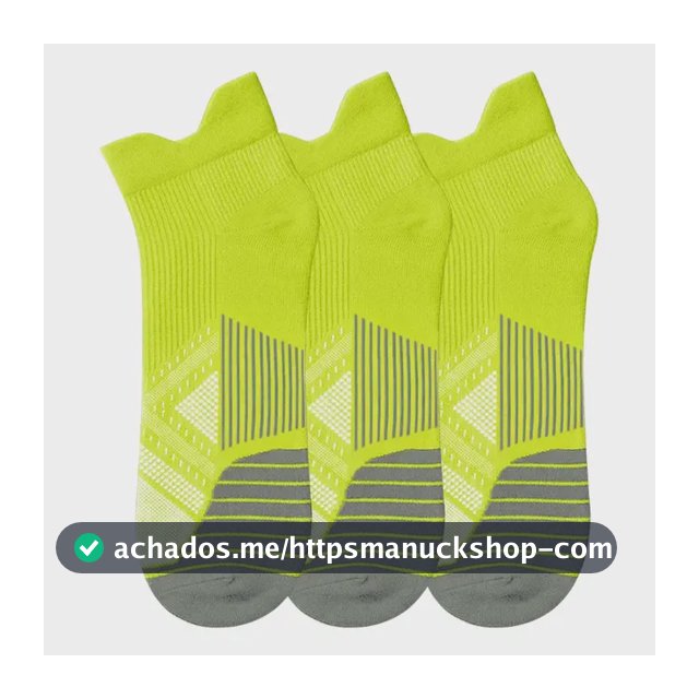 Kit 3 Pares Meias Af Corrida Esportiva Poliamida Antifricção
